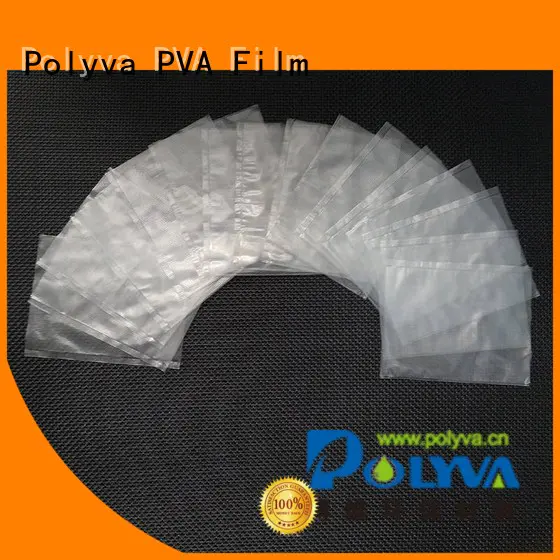 Quality POLYVA Brand water soluble bags for ashes soluble packaging