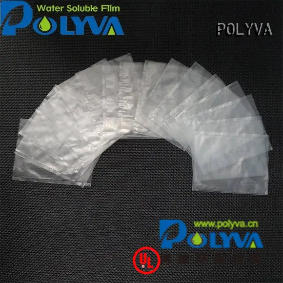 polyvinyl environmentally dissolvable plastic POLYVA Brand
