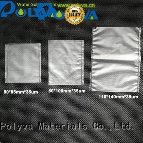 POLYVA Brand packaging water soluble bags for ashes agrochemicals supplier
