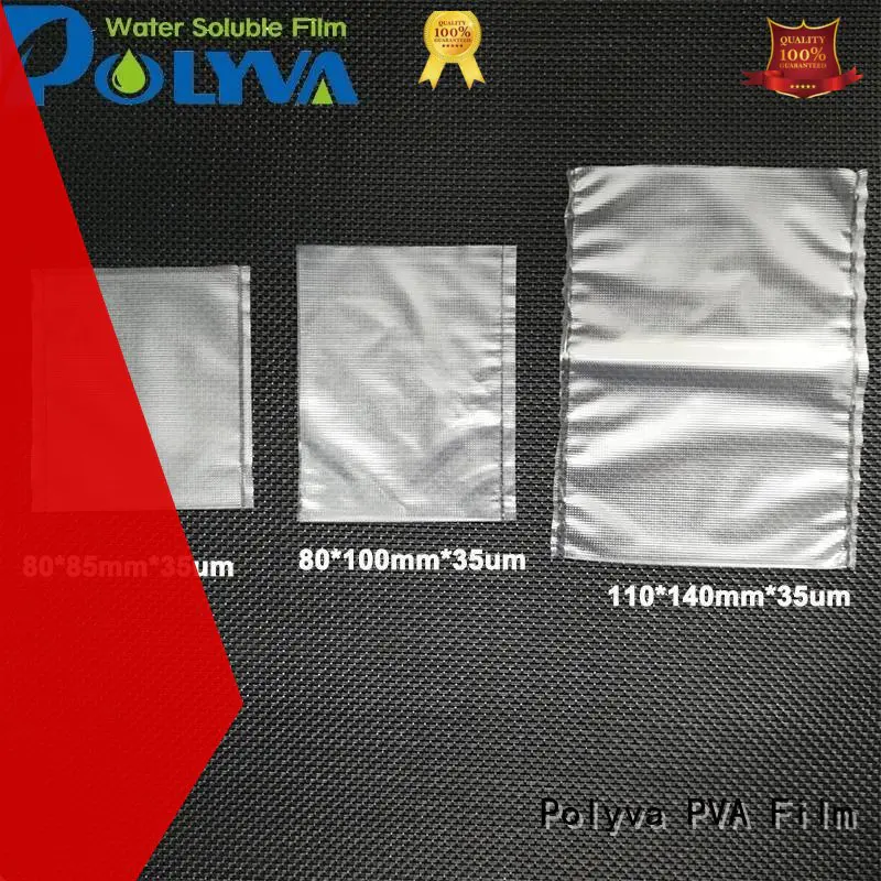 POLYVA dissolvable bags factory price for granules