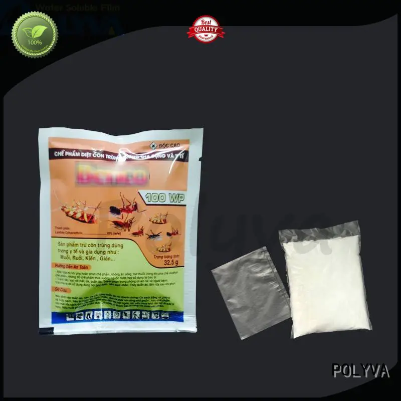 POLYVA water soluble plastic bags wholesale for granules