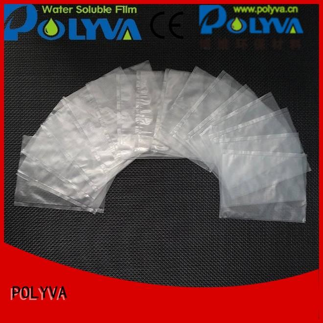 granules packaged friendly dissolvable plastic POLYVA Brand company